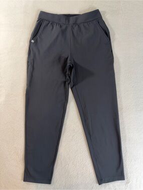 FIGS On-Shift Technical Scrub Pants Women’s M Black Tapered 1000566 ITEM2676